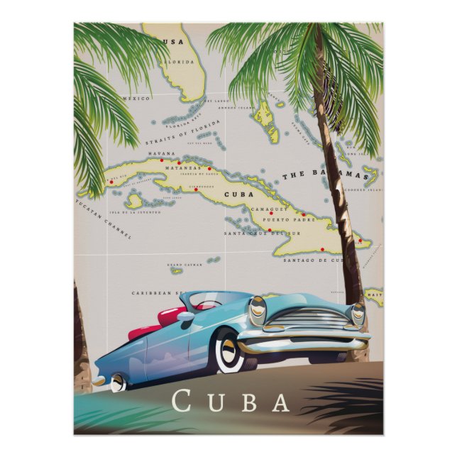 Póster Cuba (Frente)
