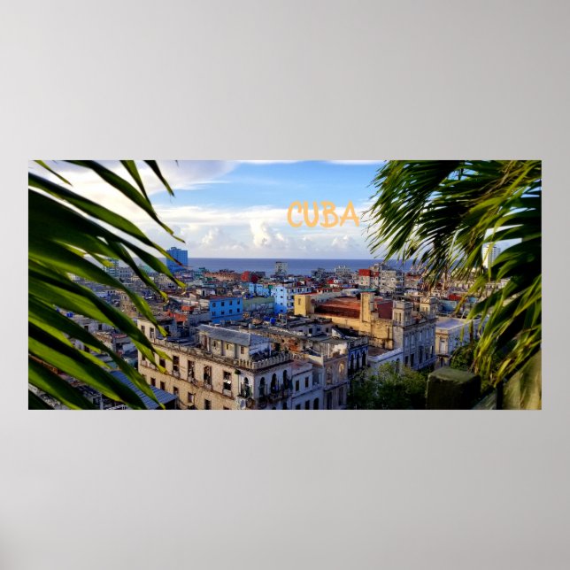 Poster Cuba Havana (Frente)