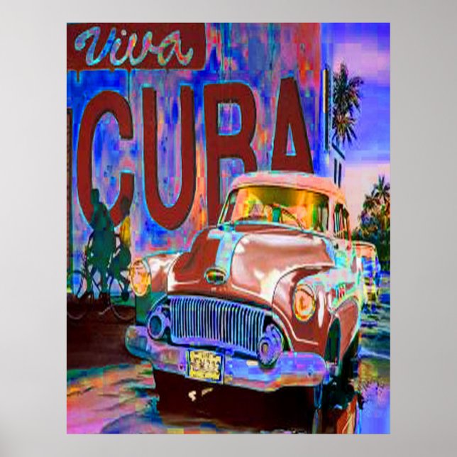 PÓSTER CUBAN BUICK (Frente)