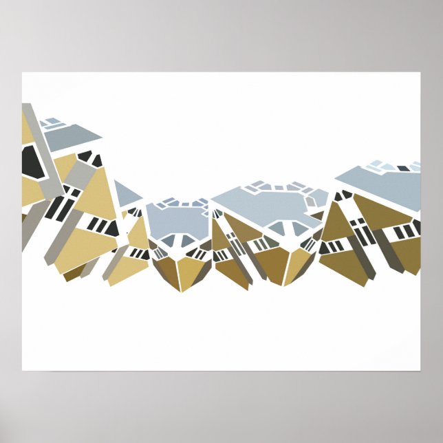 Poster Cube House (Frente)