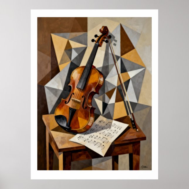 Poster Cubismo (Frente)