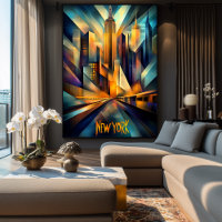 Cubismo Dinâmico de Nova York – Horizonte Geométri