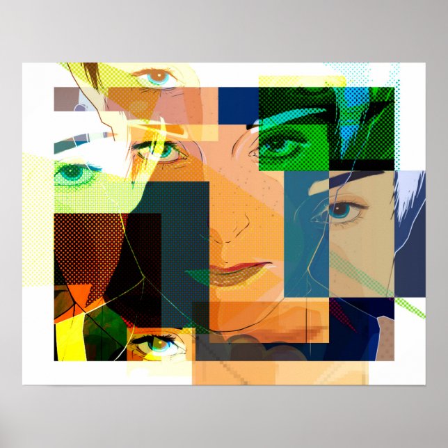 Poster Cubismo Enfrenta (Frente)