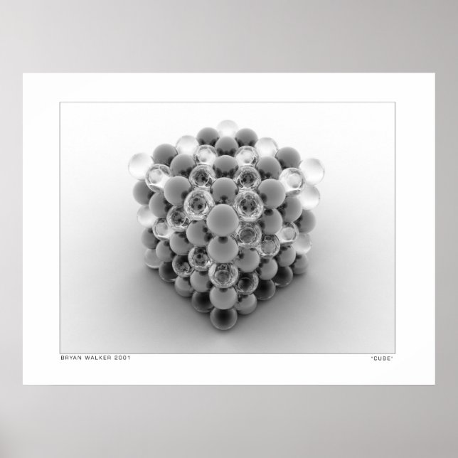 Póster Cubo (Frente)