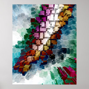 Poster Cubo Centrado