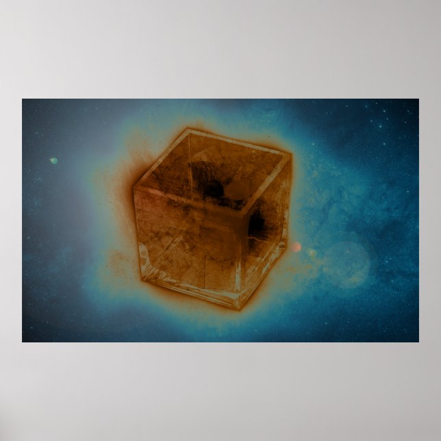 Poster Cubo Interdimensional (Frente)