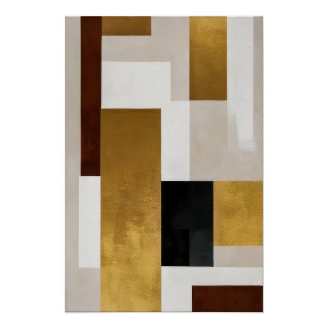 Póster Cubos de luxo (Frente)