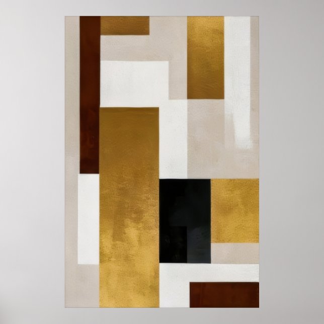 Poster Cubos de Luxo (Frente)