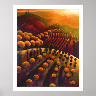 Poster Cucina do dalla do tramonto do IL