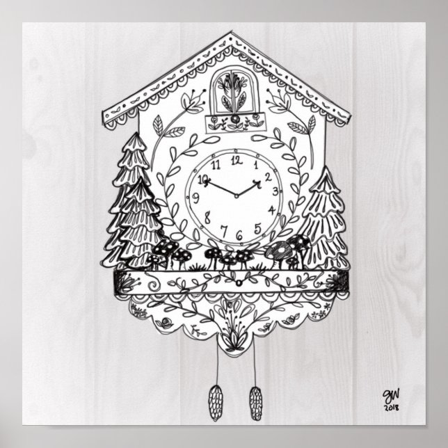 Poster Cuckoo Clock (Frente)