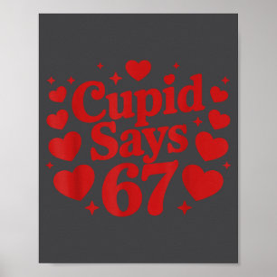 Poster Cud Diz 67 Corações Inteligentes de Dia dos Namora