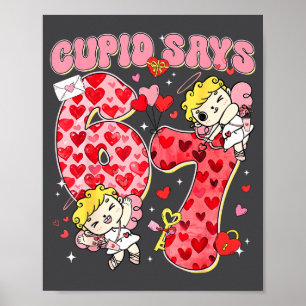 Poster Cud Diz 67 Funny Valentine Seis Sete Coração Verme