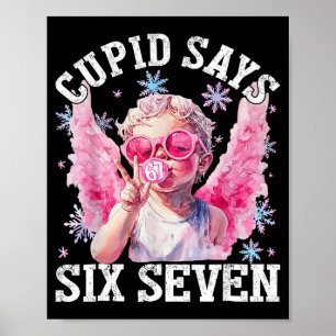 Poster Cud Engraçado Diz Seis Sete Dia dos Namorados 67 M