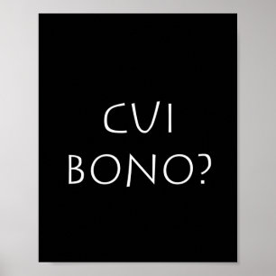 Poster Cui bono