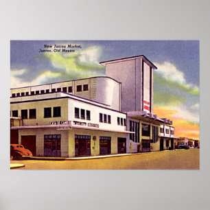 Poster Cuidad Juarez, México Marketplace