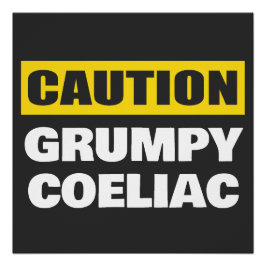 Póster Cuidado Celiac Célula Célula Cãozinho