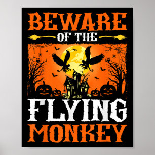 Poster Cuidado Com O Macaco Voador