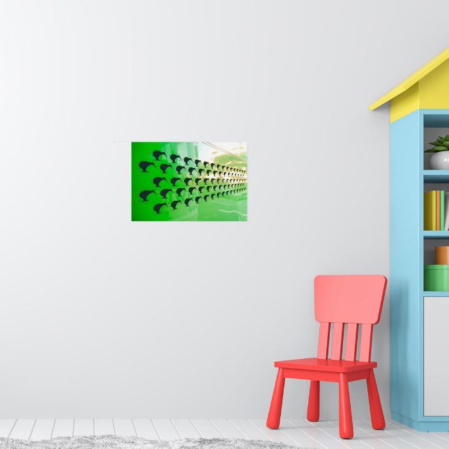 Poster Cuidado com os Kiwi! (Berçário 1)