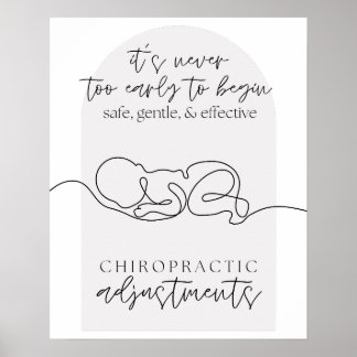 Poster Cuidado Quiropraxico, Arte Quiropraxica, Quiroprax