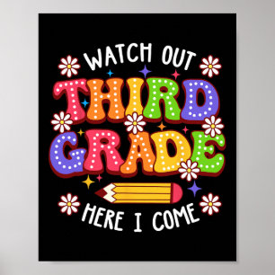 Poster Cuidado Terceira Série Aqui Vou Eu Primeiro Dia De