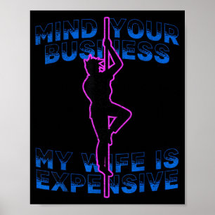 Poster Cuide da sua vida minha mulher é cara engraçado