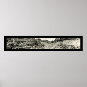 Póster Culebra Cut Panama Photo 1913