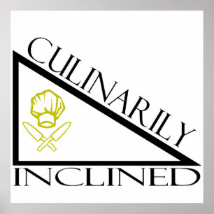 Póster Culinària inclinado