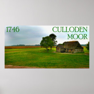 Póster culloden amarram 1746