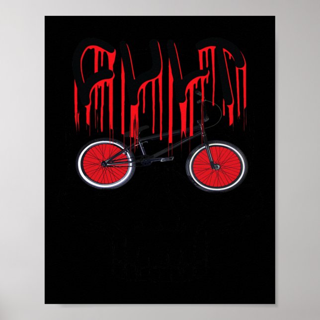 Poster Cult bmx Costume Halloween (Frente)