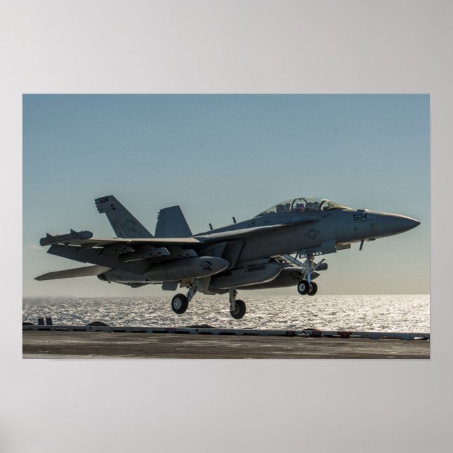 Poster Cultivador EA-18G (Frente)