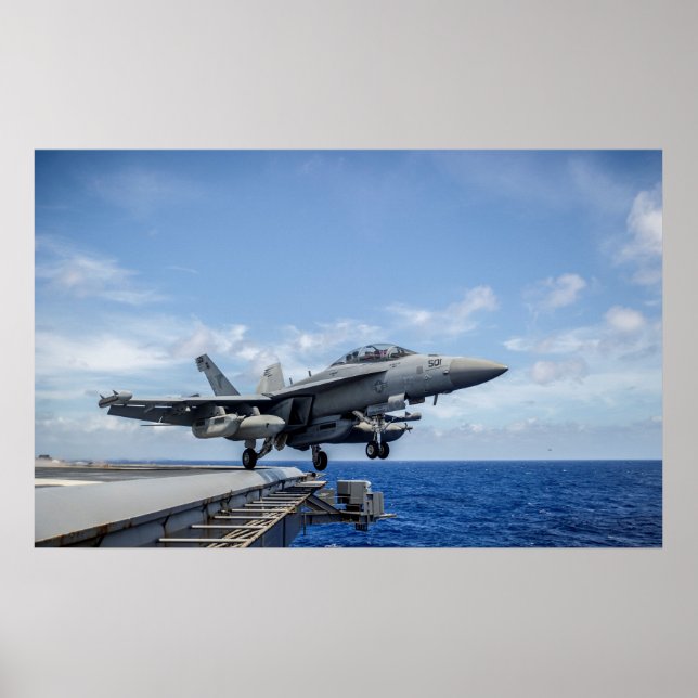 Poster Cultivador EA-18G (Frente)