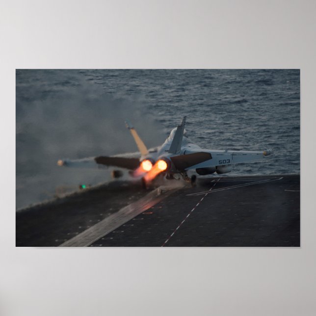 Póster Cultivador EA-18G (Frente)