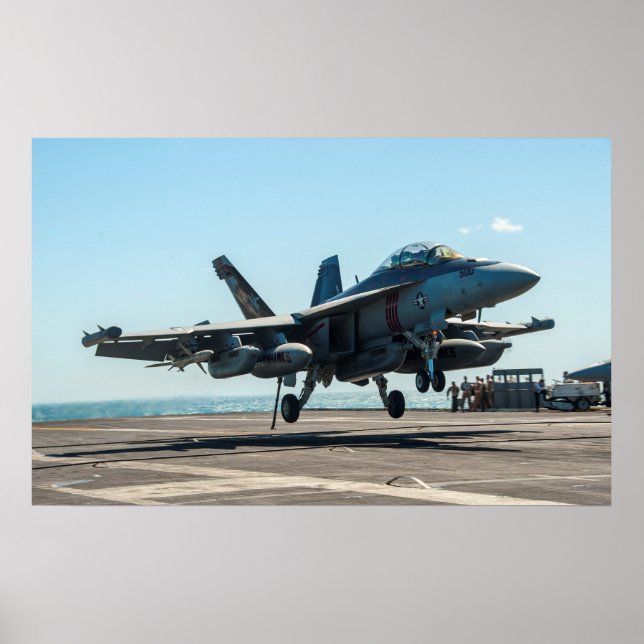 Poster Cultivador EA-18G (Frente)