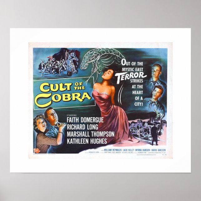 Póster Culto do Cobra (raro) (Frente)