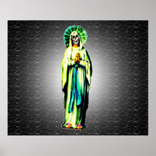Póster Culto do papai noel Muerte