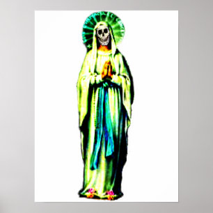 Póster Culto do papai noel Muerte