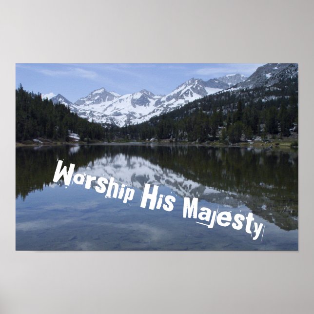 Poster Culto Sua Majestade (Frente)