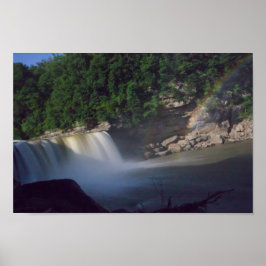 Poster Cumberland Falls & Moonbow, Kentucky