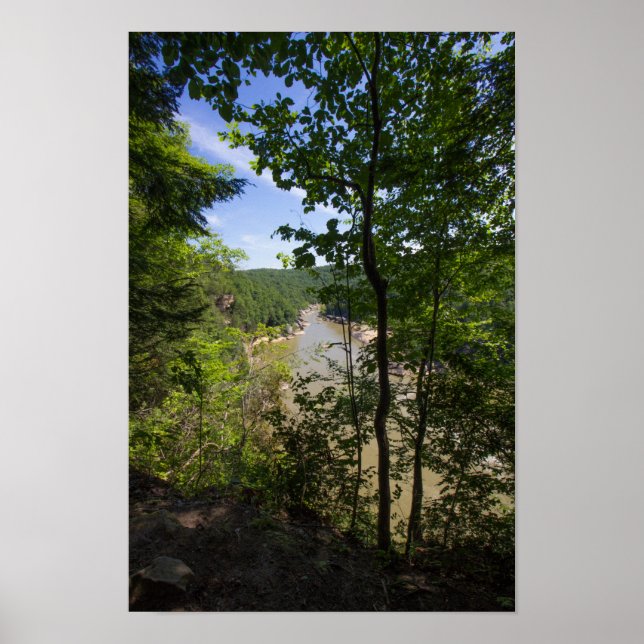 Póster Cumberland River Overlook, Kentucky (Frente)