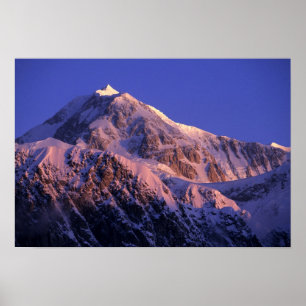 Póster Cume do Pico Denali (Mt. McKinley) em