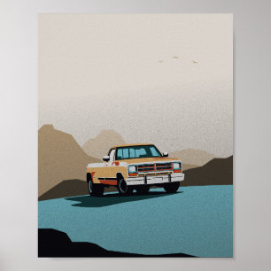 Poster cummins diesel de primeira geração