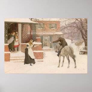 Póster Cumprimentando o Carteiro por Robert Walker Macbet