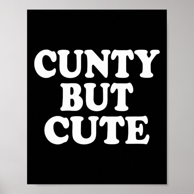 Poster Cunty Mas Bonito (Frente)