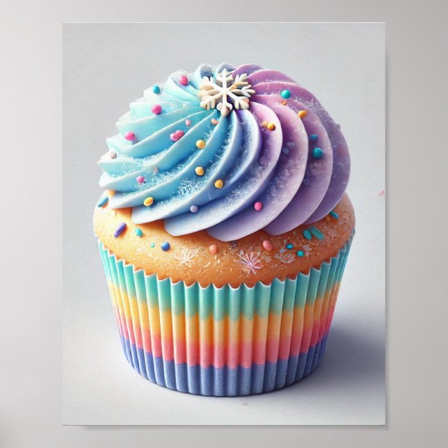 poster cupcake (Frente)
