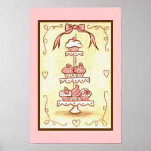 Poster cupcake