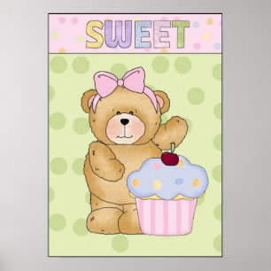 Poster Cupcake doce