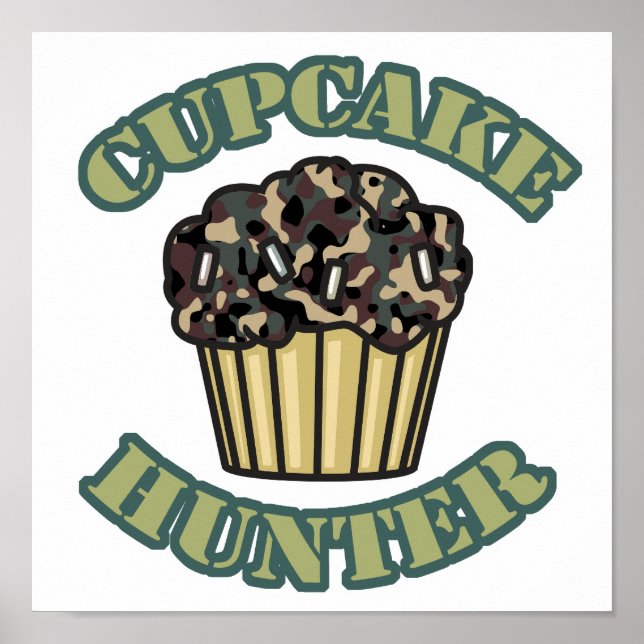 Póster Cupcake Hunter (Frente)
