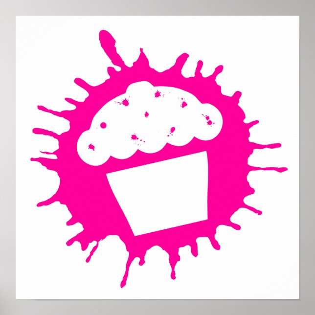 Poster cupcake splatz (Frente)