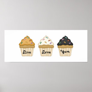 Poster Cupcake Yum