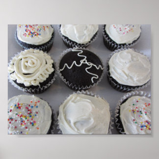 Poster Cupcakes Decadentes